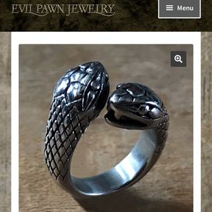 Evil Pawn Jewelry’s Angitia Serpent Ring